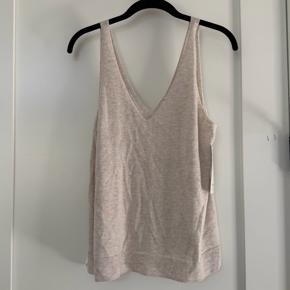 NWT / Athleta Daydream Sweater Sleep Tank in Toasted Heather